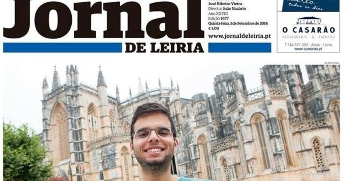 Capa Jornal De Leiria De