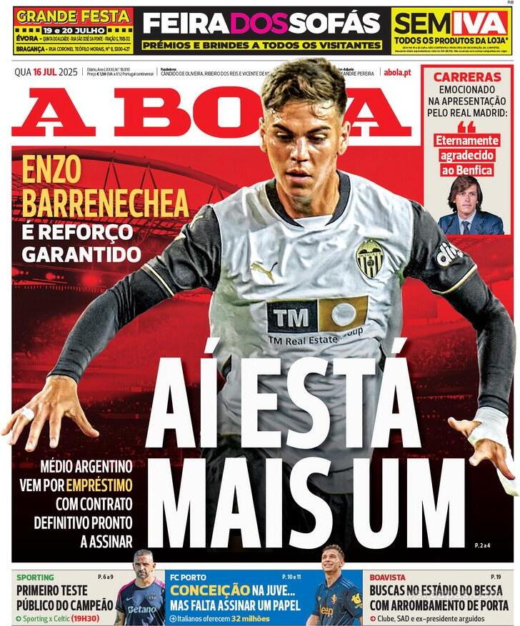 Capa A Bola - 2025-07-16