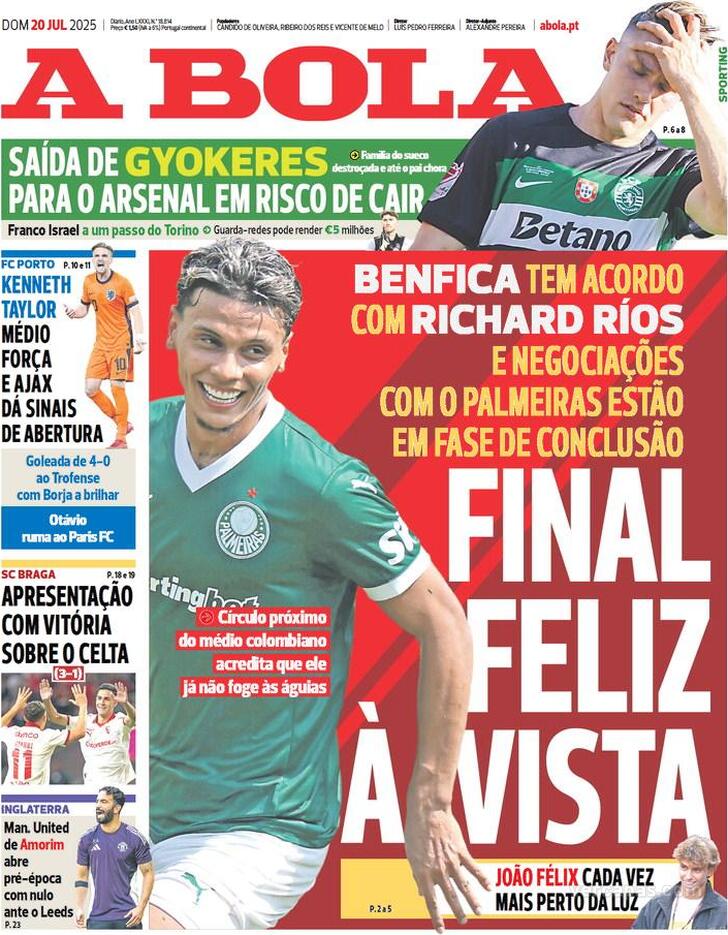 Capa A Bola - 2025-07-20