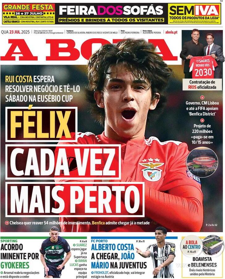 Capa A Bola - 2025-07-23