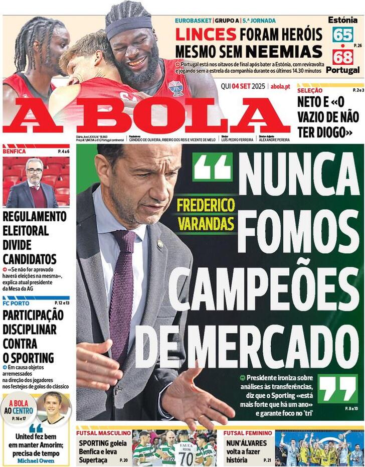 Capa A Bola - 2025-09-04