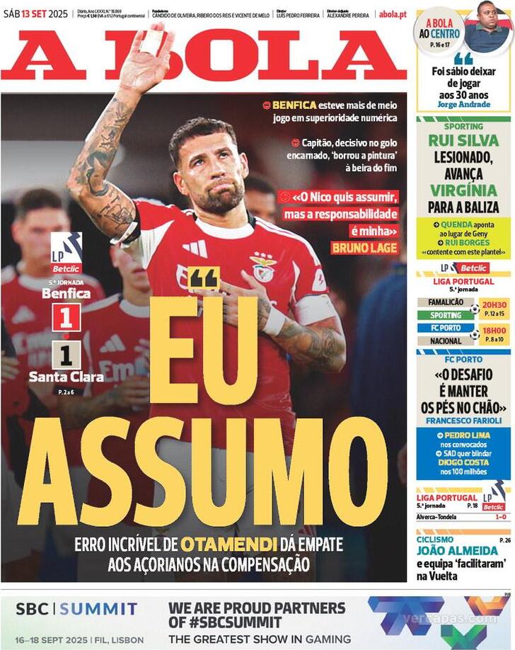 Capa A Bola - 2025-09-13
