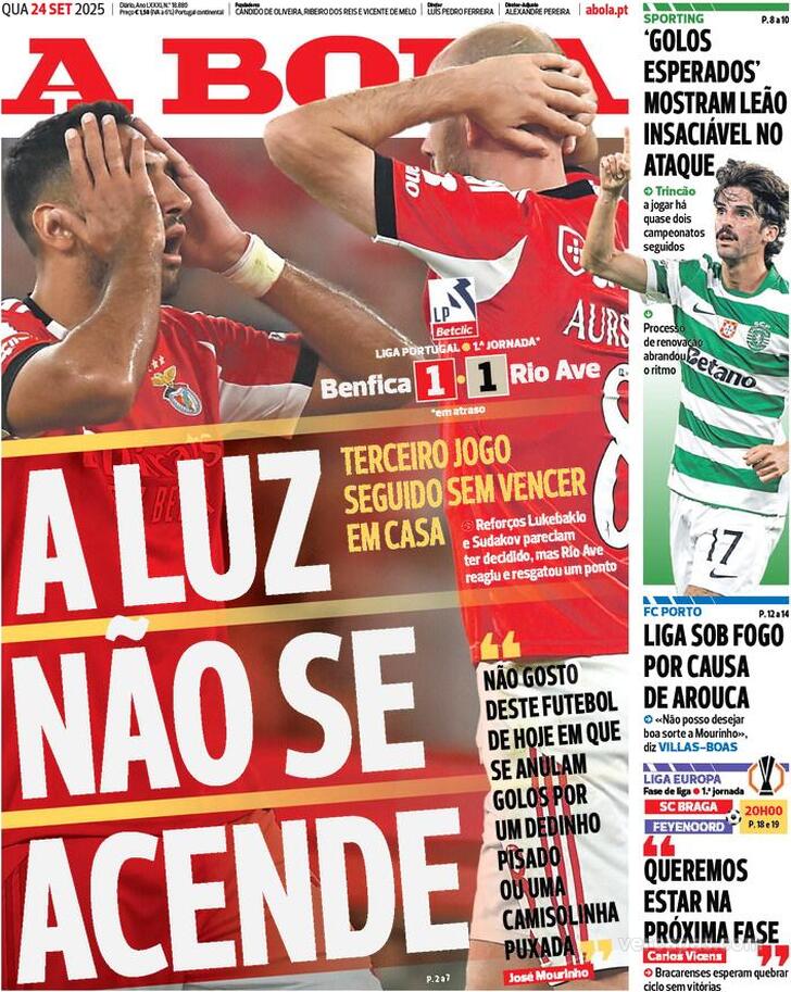 Capa A Bola - 2025-09-24