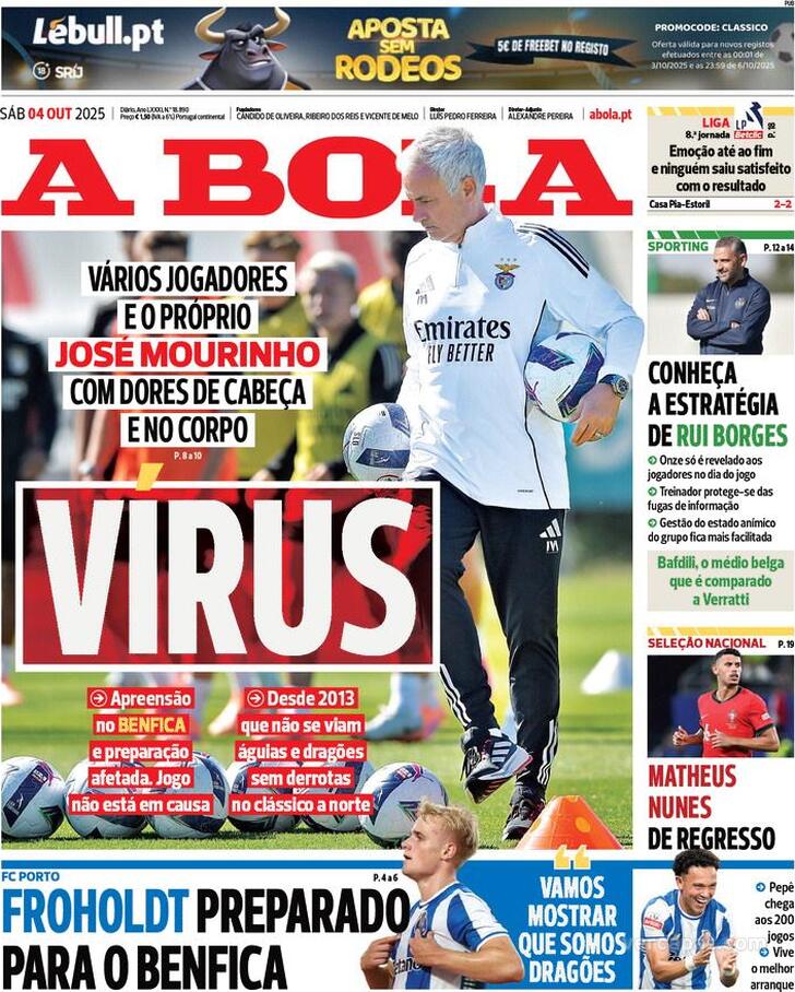 Capa A Bola - 2025-10-04
