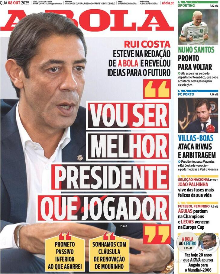Capa A Bola - 2025-10-08