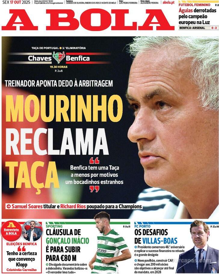 Capa A Bola - 2025-10-17