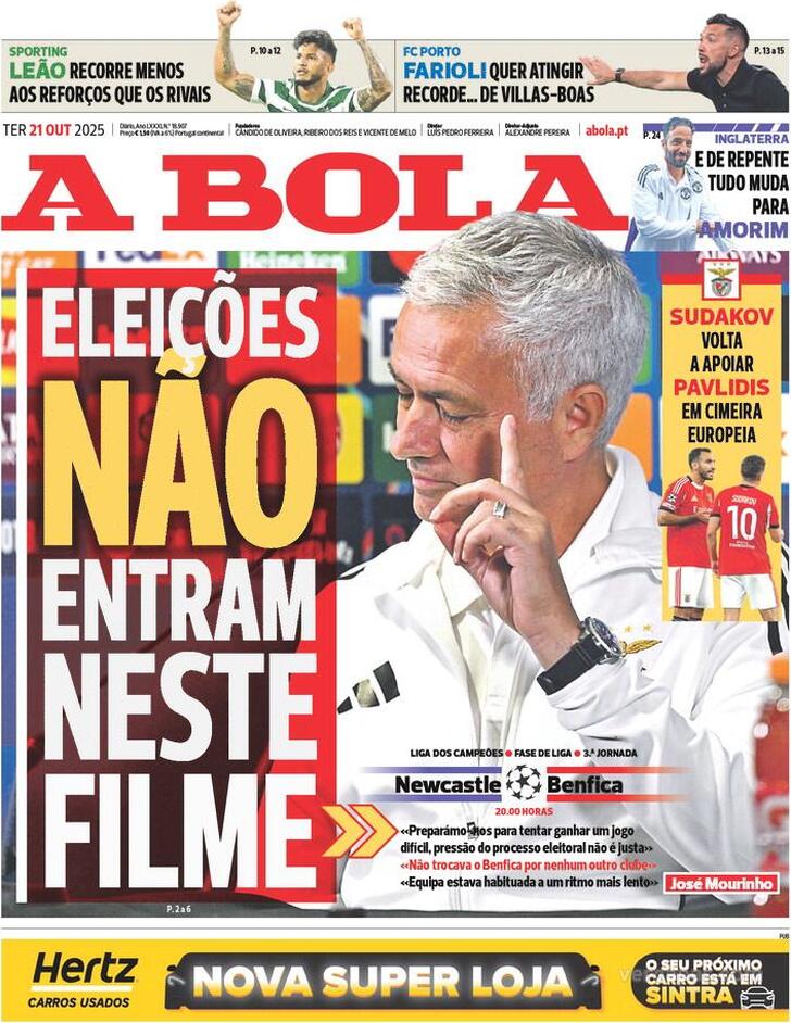 Capa A Bola - 2025-10-21