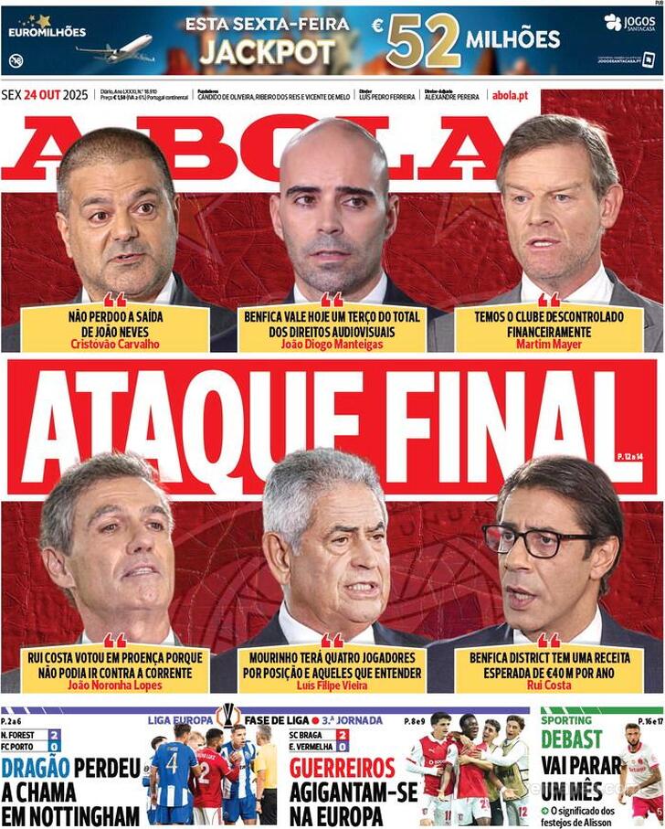 Capa A Bola - 2025-10-24