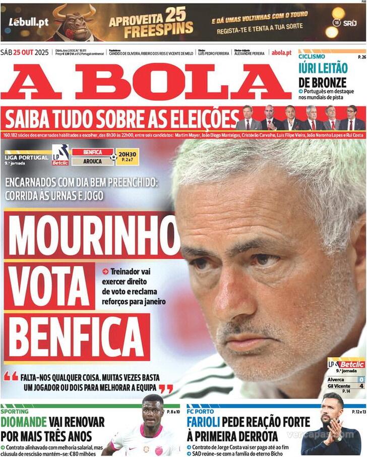 Capa A Bola - 2025-10-25