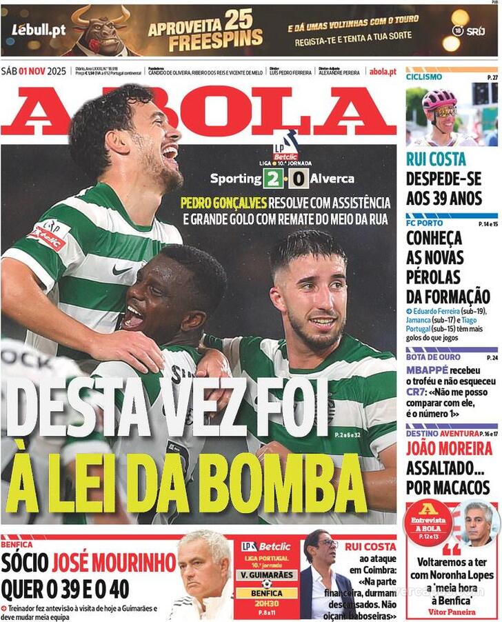Capa A Bola - 2025-11-01