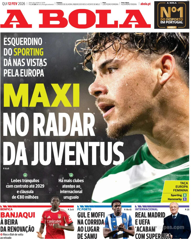 Capa A Bola - 2026-02-12