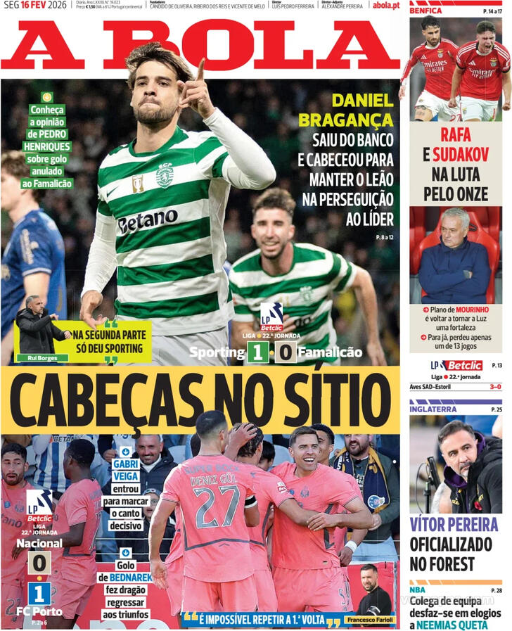 Capa A Bola - 2026-02-16