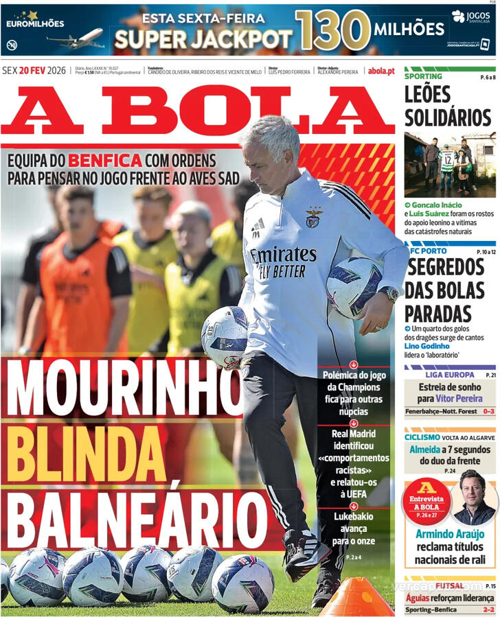 Capa A Bola - 2026-02-20