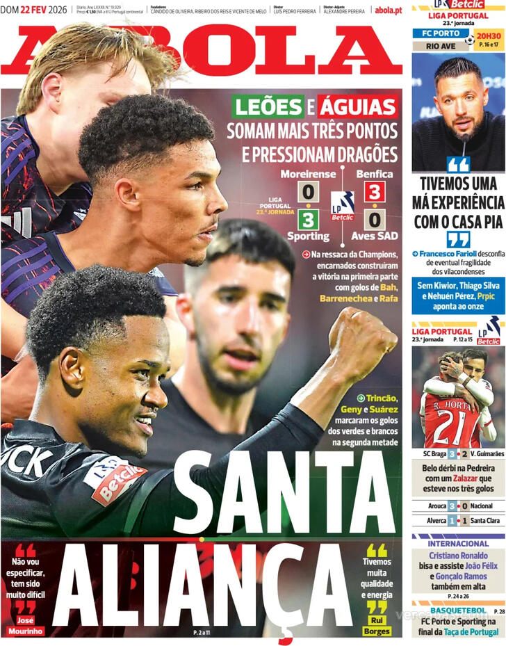 Capa A Bola - 2026-02-22