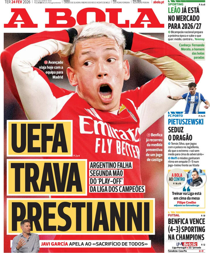 Capa A Bola - 2026-02-24