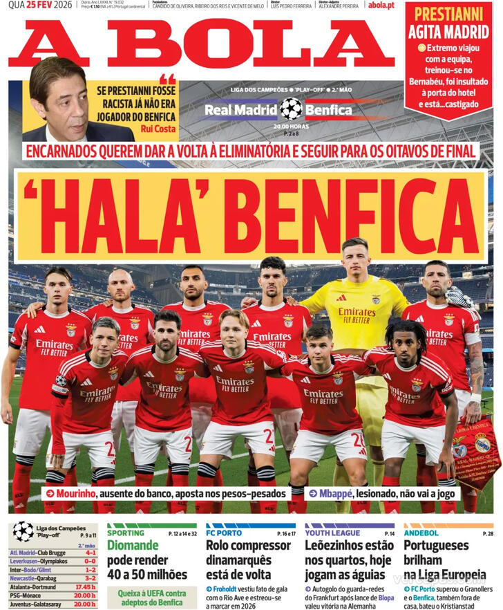 Capa A Bola - 2026-02-25