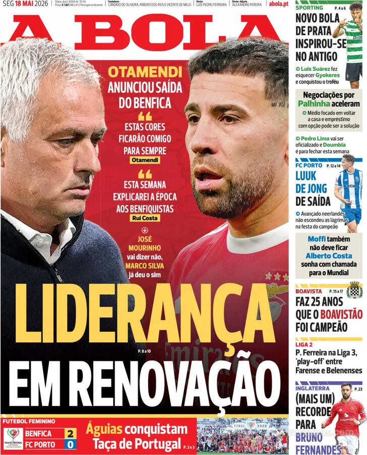 Capa A Bola - 2026-05-18