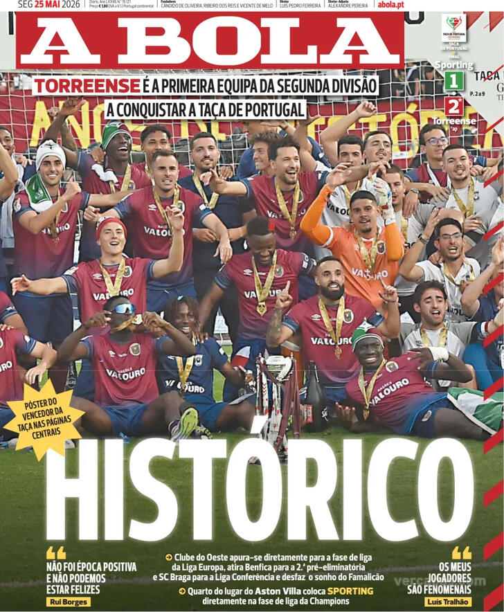 Capa A Bola - 2026-05-25