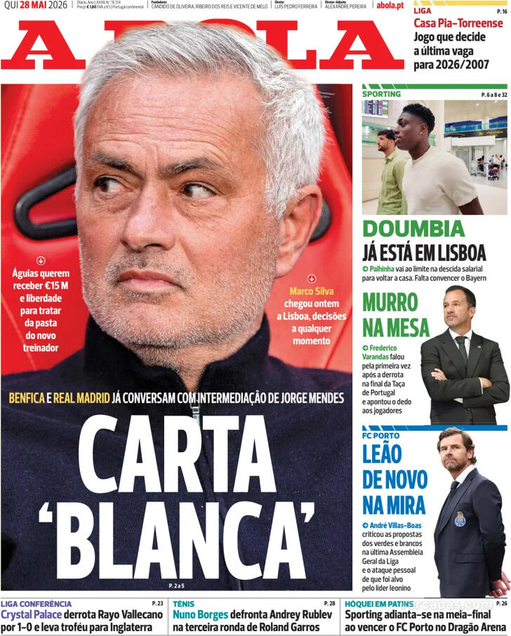 Capa A Bola - 2026-05-28