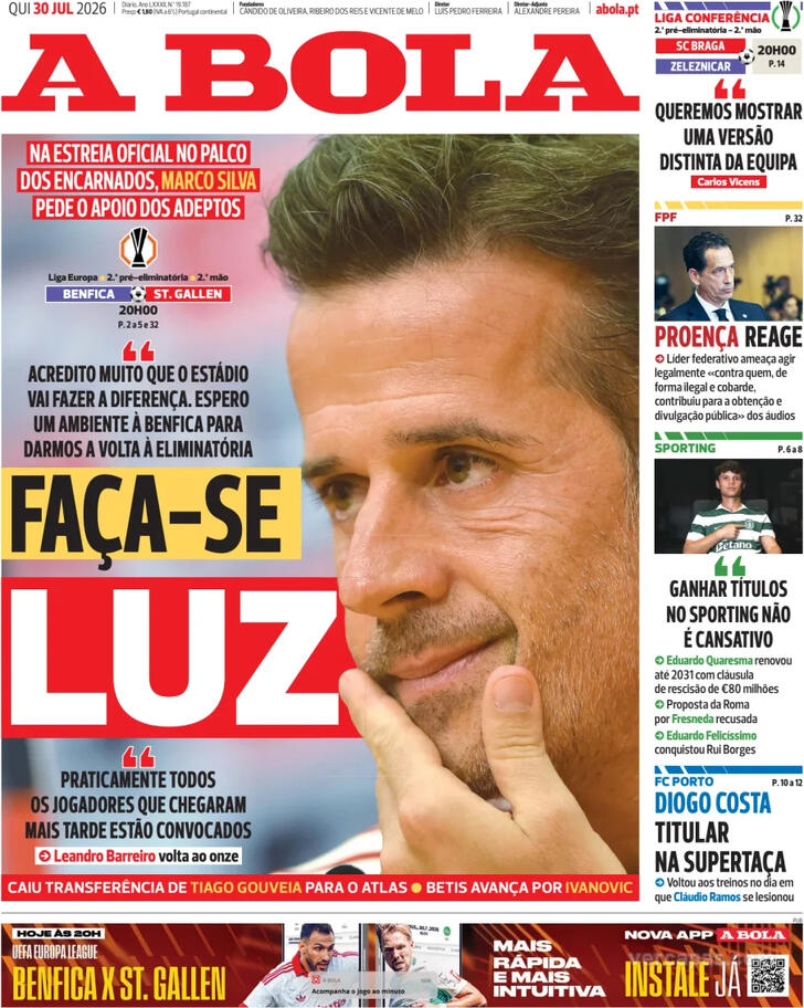 Capa A Bola - 2026-07-30