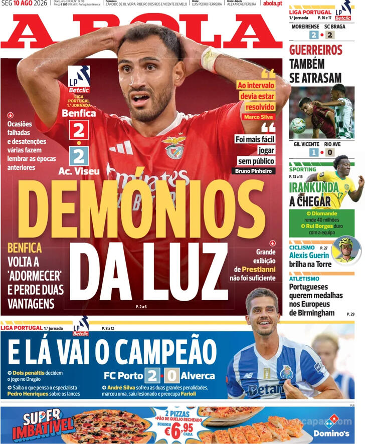 Capa A Bola - 2026-08-10