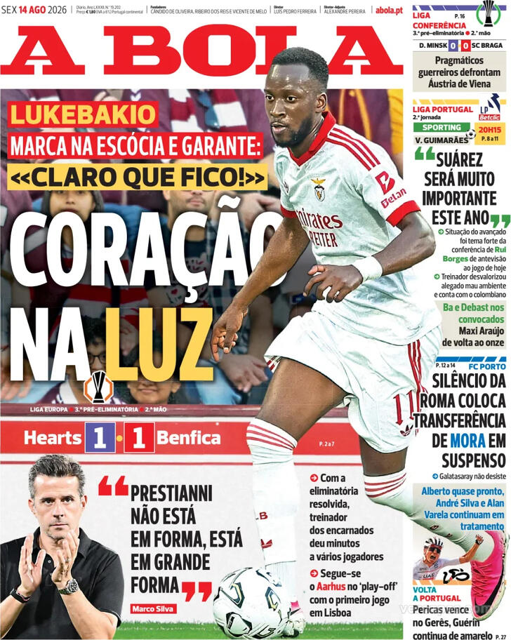 Capa A Bola - 2026-08-14