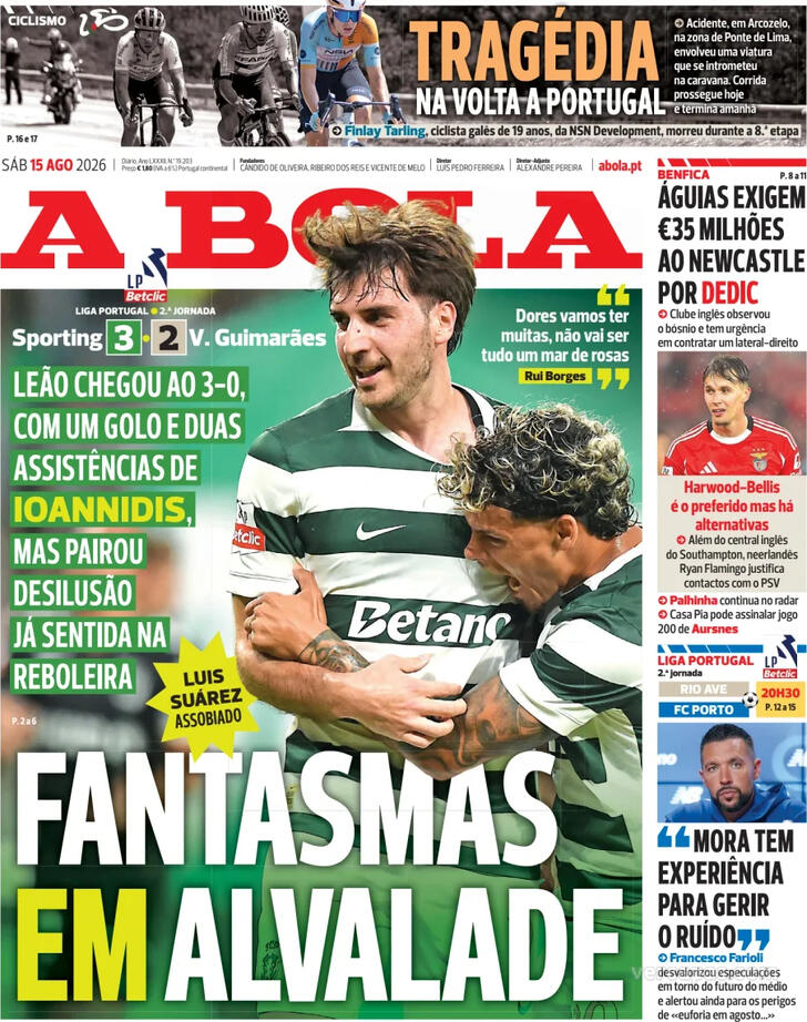 Capa A Bola - 2026-08-15