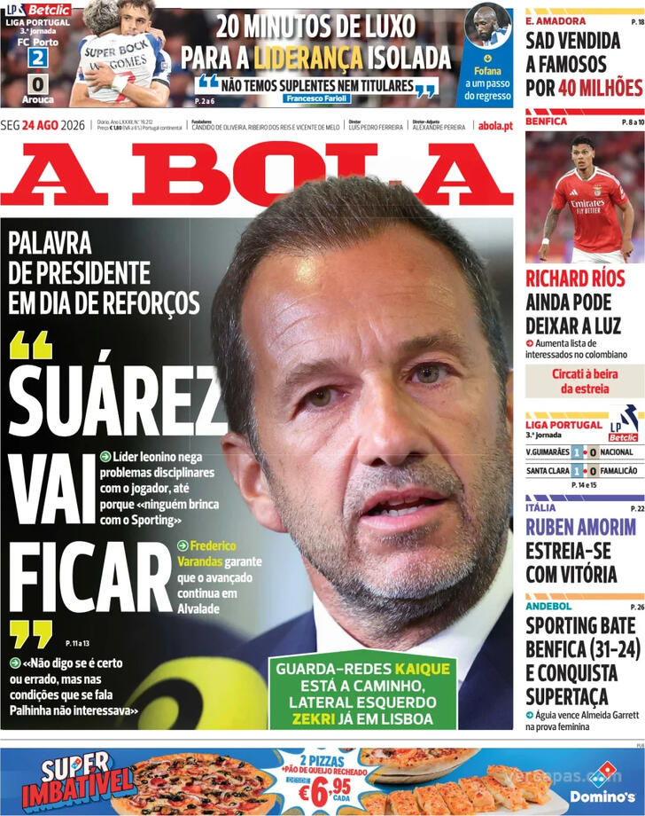 Capa - A Bola