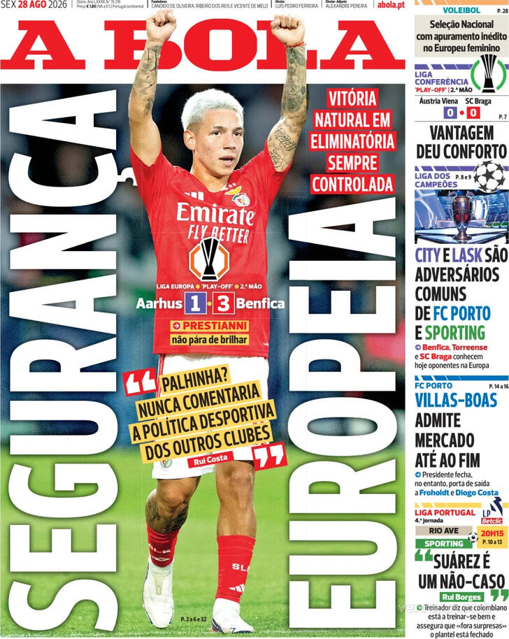 Capa A Bola - 2026-08-28