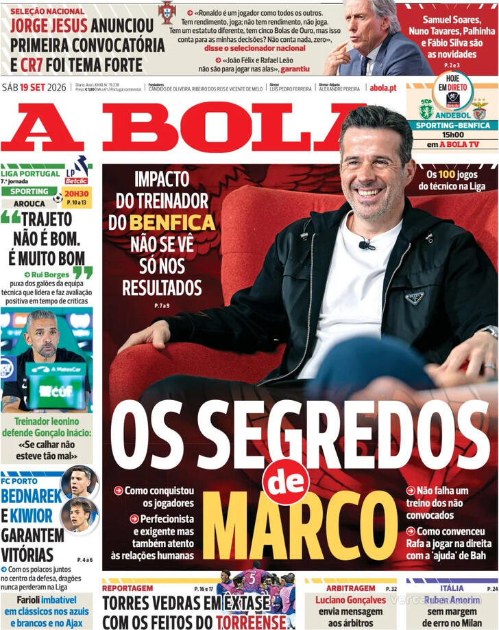 Capa A Bola - 2026-09-19