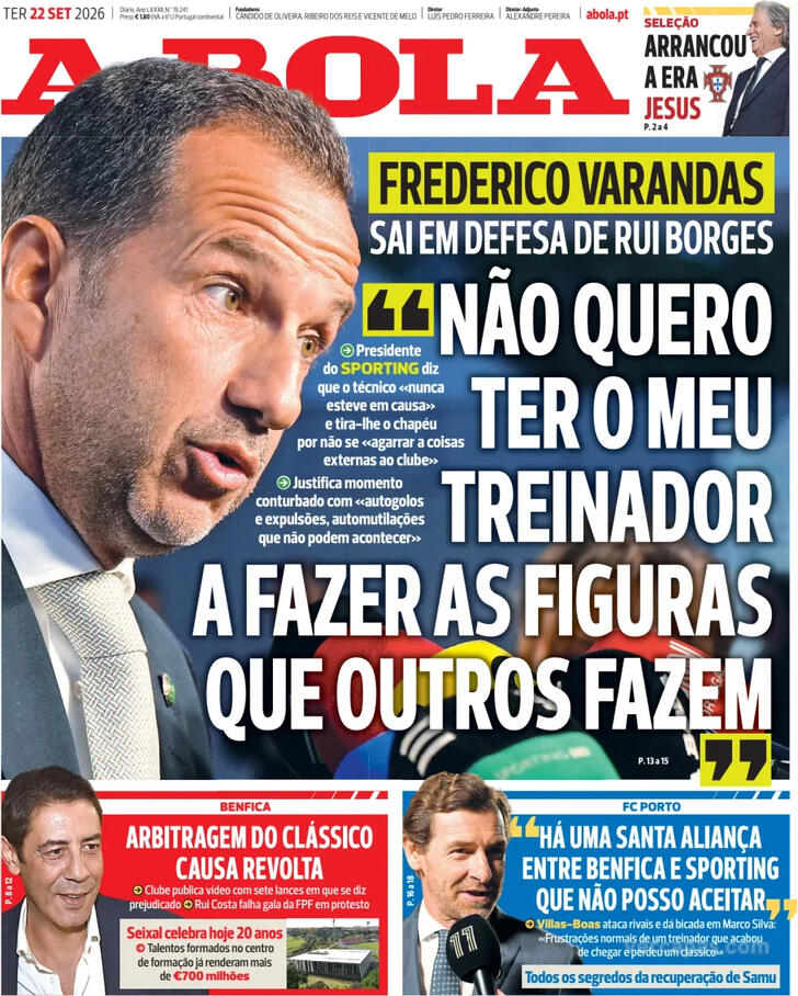 Capa A Bola - 2026-09-22