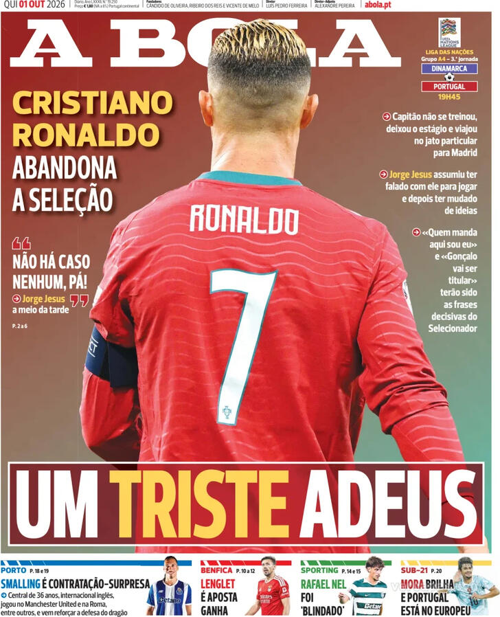 Capa A Bola - 2026-10-01