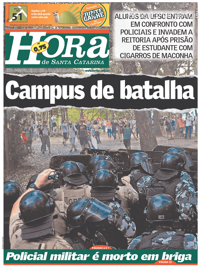 Capa A Hora de Santa Catarina - 2014-03-26