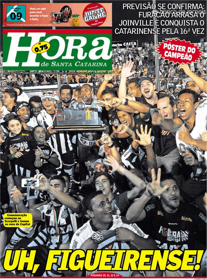 Capa A Hora de Santa Catarina - 2014-04-14