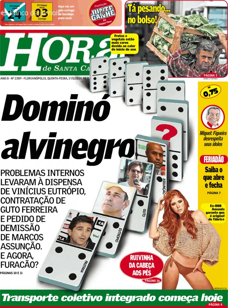 Capa A Hora de Santa Catarina - 2014-05-01