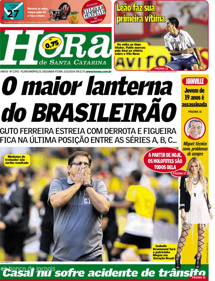 Capa A Hora de Santa Catarina - 2014-05-05