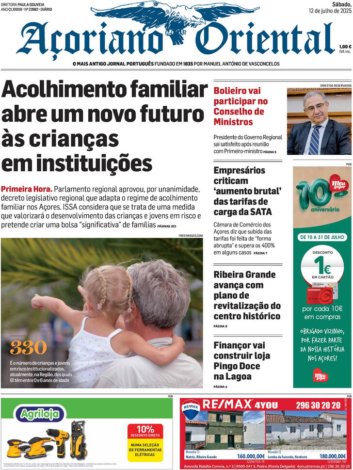 Capa Aoriano Oriental - 2025-07-12