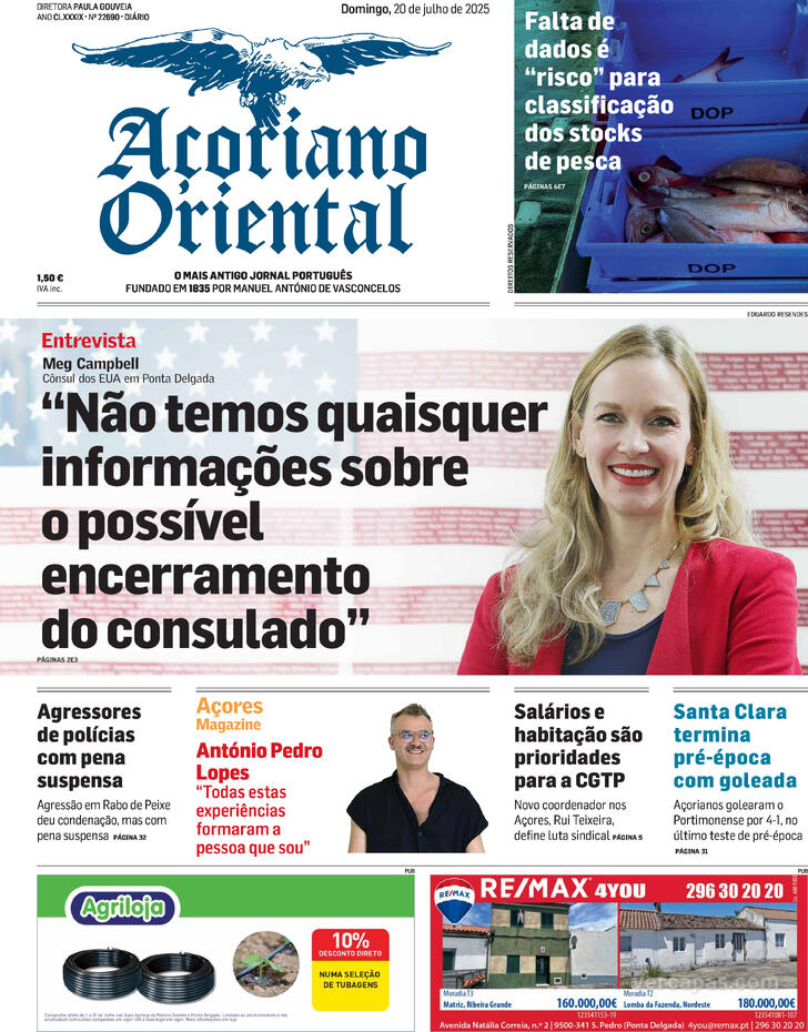 Capa Aoriano Oriental - 2025-07-20