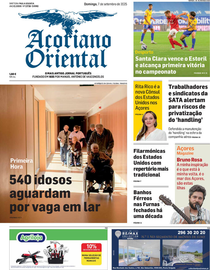 Capa Aoriano Oriental - 2025-09-07