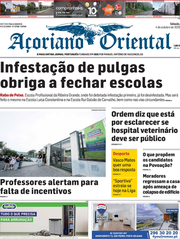 Capa Aoriano Oriental - 2025-10-04