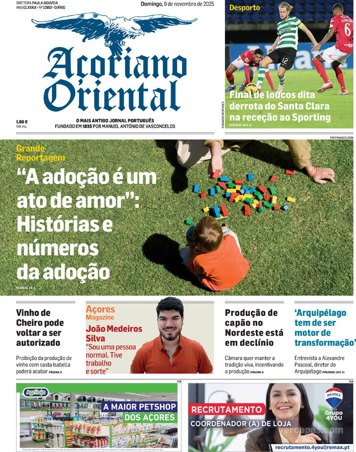 Capa Aoriano Oriental - 2025-11-09