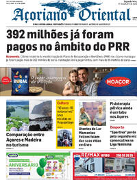 Capa Aoriano Oriental de 2025-10-27