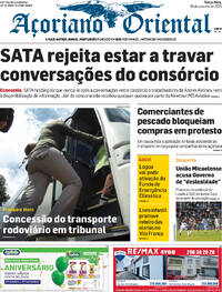 Capa Aoriano Oriental de 2025-10-28