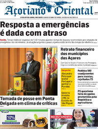 Capa Aoriano Oriental de 2025-11-05