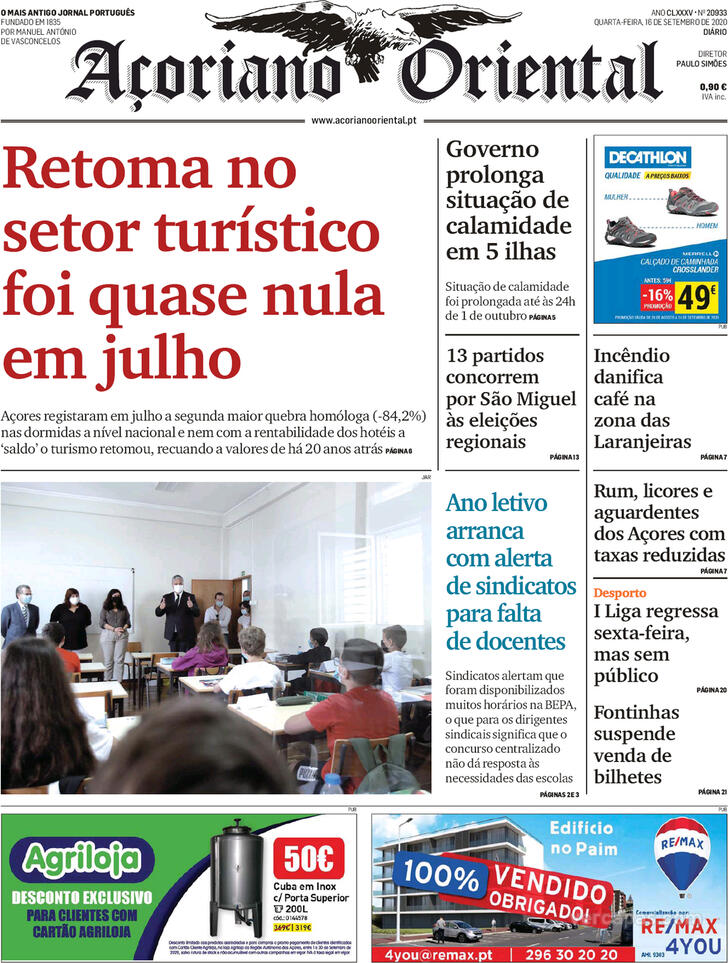 Capa Aoriano Oriental - 2020-09-16