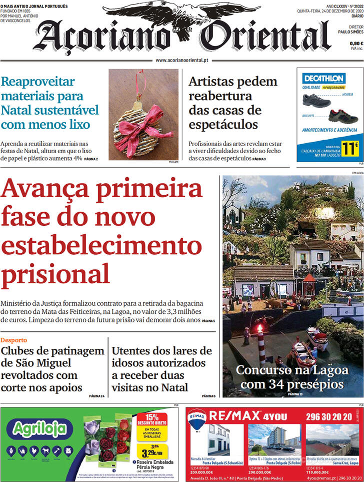 Capa Aoriano Oriental - 2020-12-24