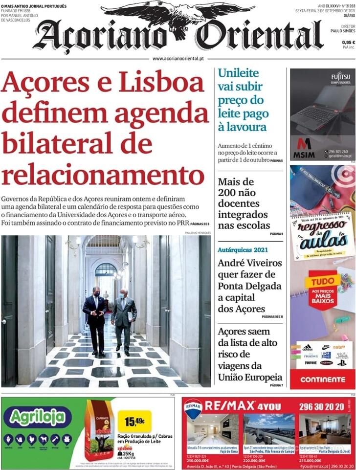 Capa Aoriano Oriental - 2021-09-03