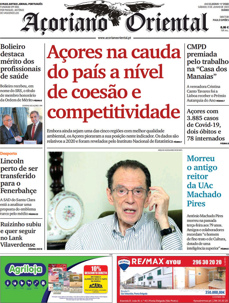 Capa Aoriano Oriental - 2022-06-11