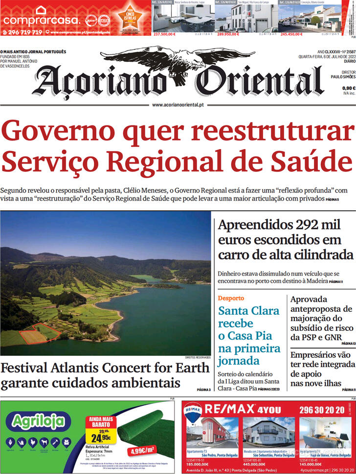 Capa Aoriano Oriental - 2022-07-06