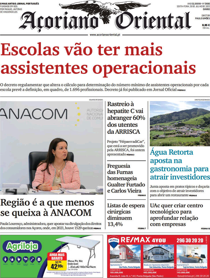 Capa Aoriano Oriental - 2022-07-30